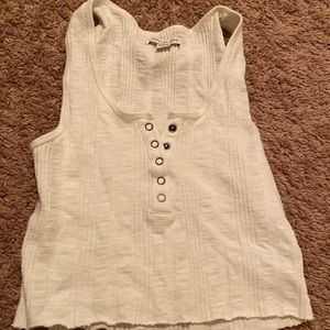 american eagle XS cropped tank top